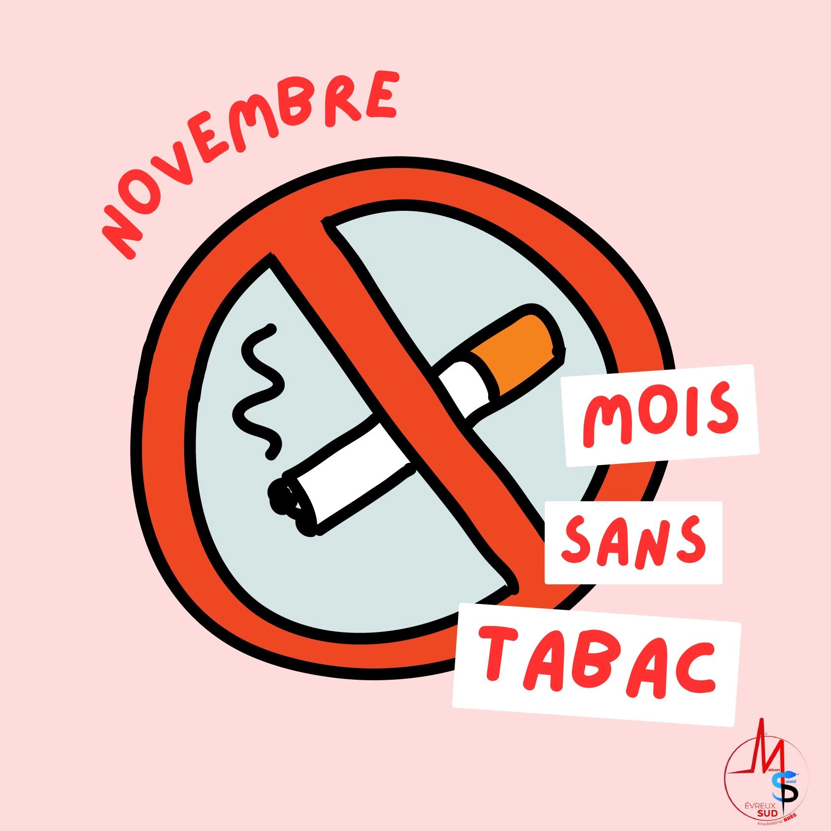 🚭 Mois sans tabac : Ensemble, on dit STOP au tabac !