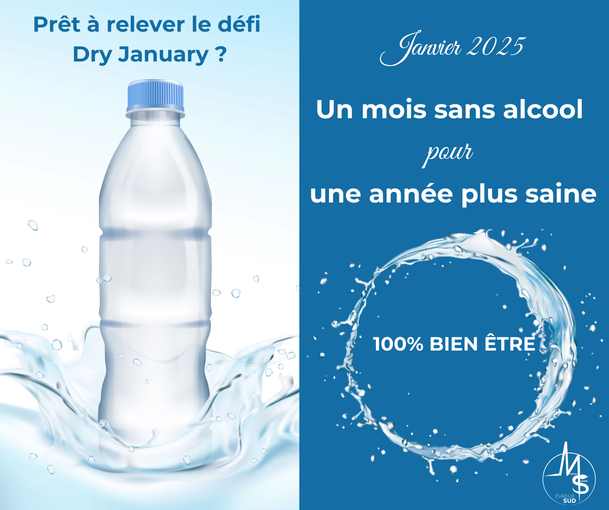 💧 Dry January : Et si vous releviez le défi ? 🍃