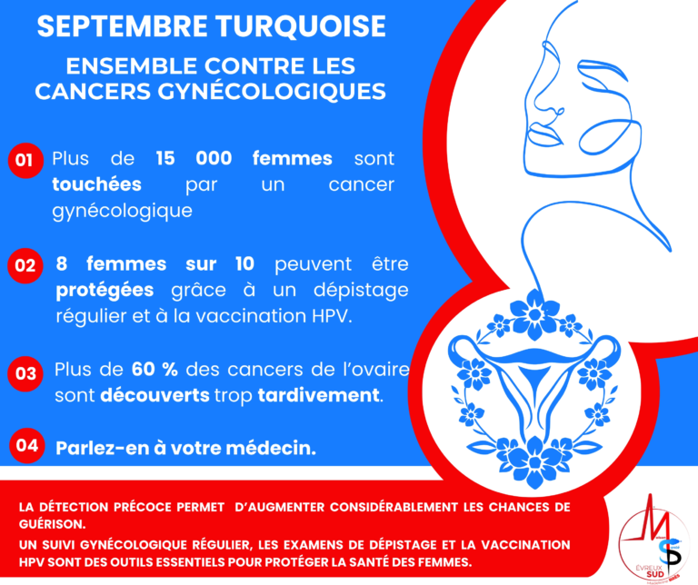 Ensemble contre les cancers gynécologiques (Publication Facebook)